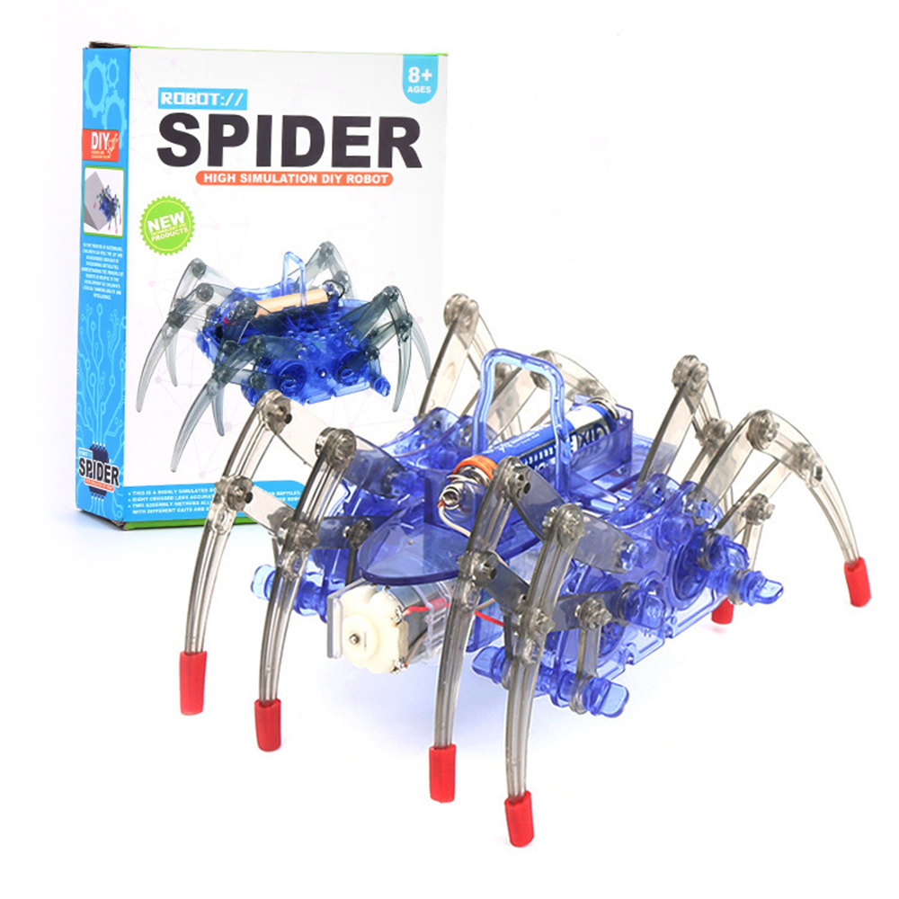 Science Robotics - Kit de robot araña biónico eléctrico,