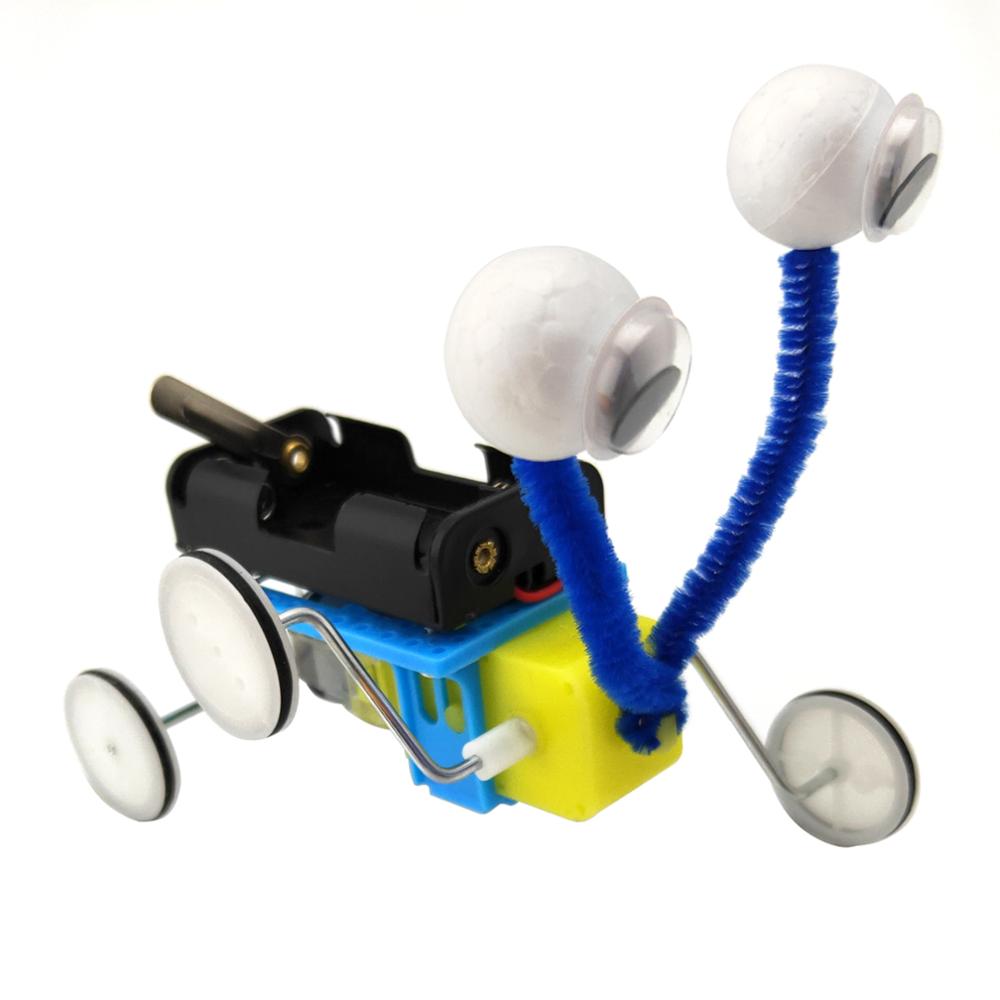 Science Robotics - Robot de madera eléctrico para niños,
