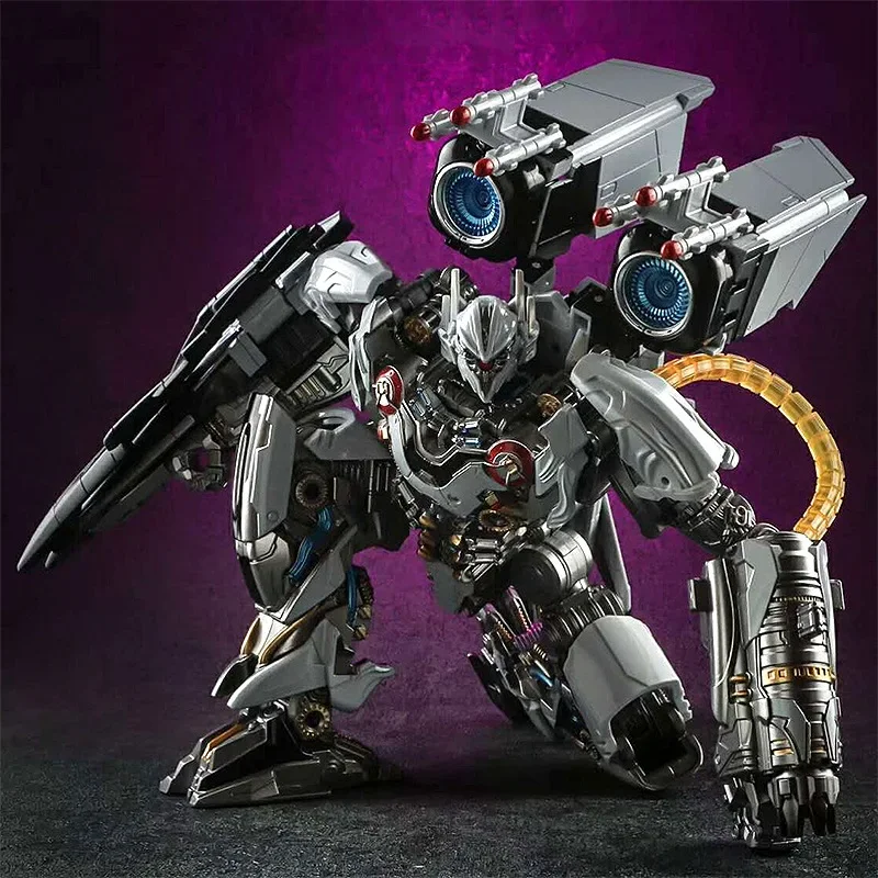 Science Robotics - Juguete de transformación Nitro Zeus Black