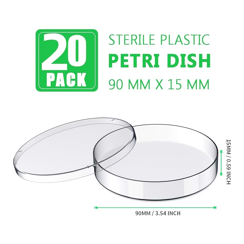 Costo: 20 placas de petri de p - Science Experiment reseña y precio