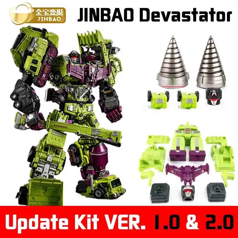 Jinbao Devastator Kit de actua - Science Robotics reseña y precio